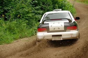 Chris Barribeau / Alex Ferencz Subaru Impreza RS on SS1, Crossroads I.