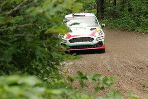 Lucy Block / Michelle Miller Ford Fiesta Rally3 on SS1, Crossroads I.