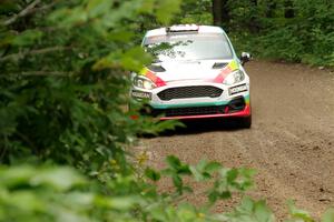 Lucy Block / Michelle Miller Ford Fiesta Rally3 on SS1, Crossroads I.