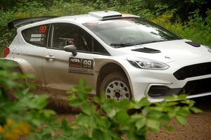 Allen Dobasu / Patrick Walsh Ford Fiesta on SS1, Crossroads I.