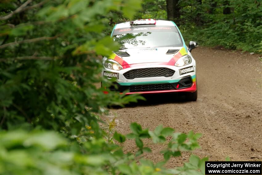 Lucy Block / Michelle Miller Ford Fiesta Rally3 on SS1, Crossroads I.