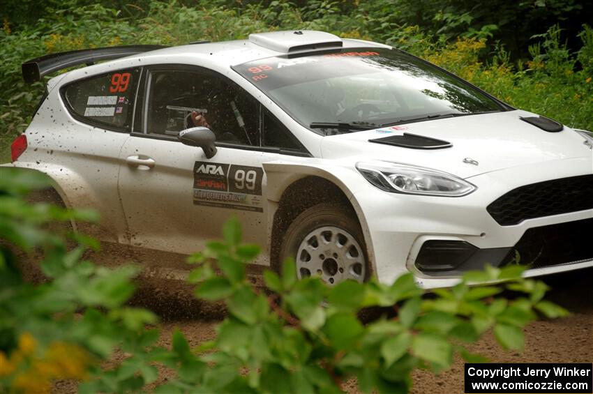 Allen Dobasu / Patrick Walsh Ford Fiesta on SS1, Crossroads I.
