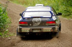 Jacob Despain / Michael Despain Subaru Impreza 2.5RS on SS1, Crossroads I.