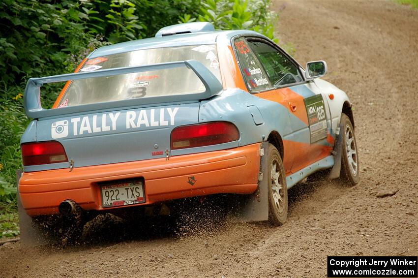 Tyler Matalas / Dustin Sharkozy Subaru Impreza LX on SS1, Crossroads I.