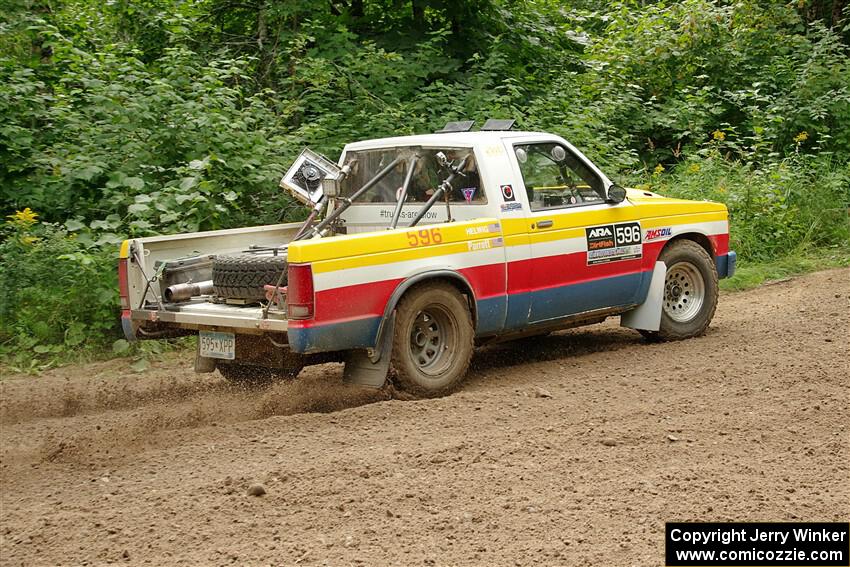 Scott Parrott / Keegan Helwig Chevy S-10 on SS1, Crossroads I.
