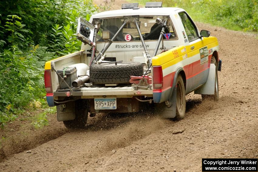 Scott Parrott / Keegan Helwig Chevy S-10 on SS1, Crossroads I.