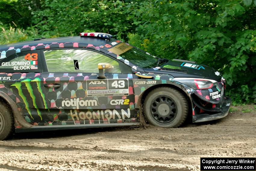 Ken Block / Alex Gelsomino Hyundai i20 WRC on SS5, Crossroads II.