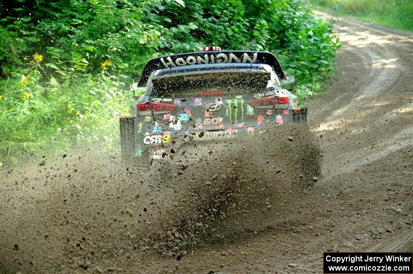 Ken Block / Alex Gelsomino Hyundai i20 WRC on SS5, Crossroads II.