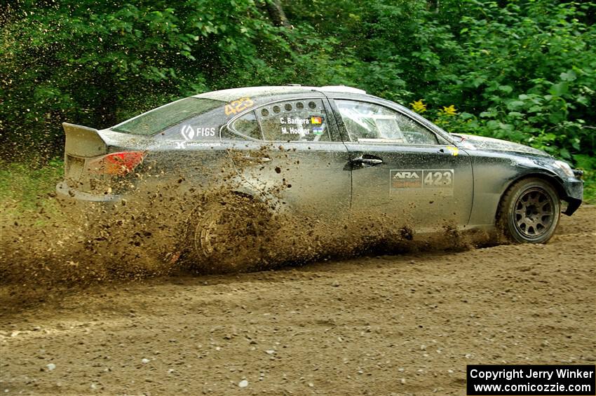 Michael Hooper / Claudia Barbera-Pullen Lexus IS350 on SS5, Crossroads II.