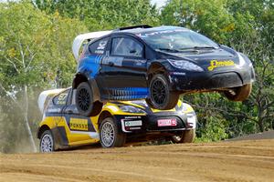 Simon Olofsson's and Tommi Hallman's Olsbergs MSE RX2s