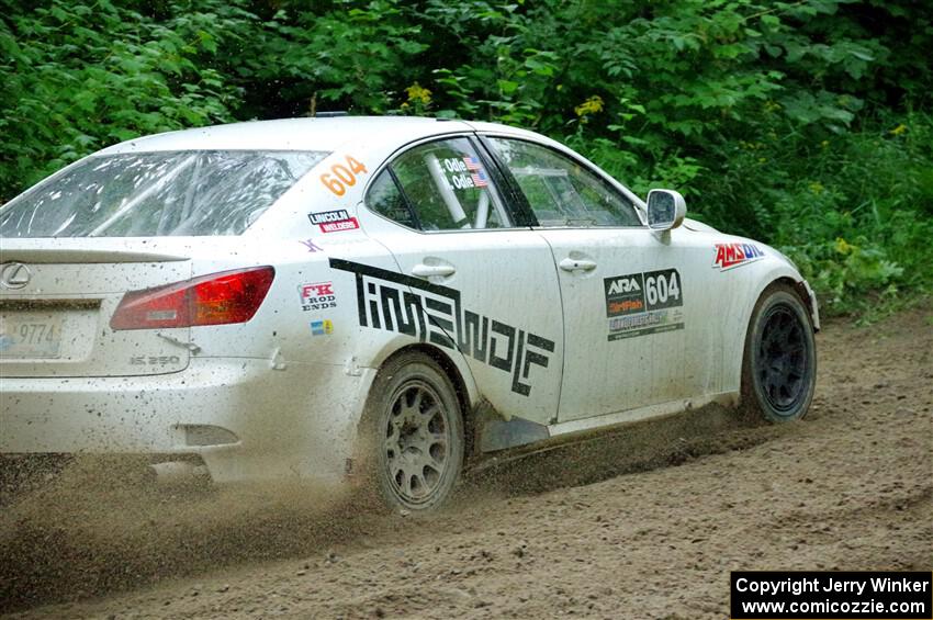 Nathan Odle / Elliot Odle Lexus IS250 on SS5, Crossroads II.