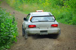 Richard Donovan / Greg Donovan Subaru Impreza on SS5, Crossroads II.