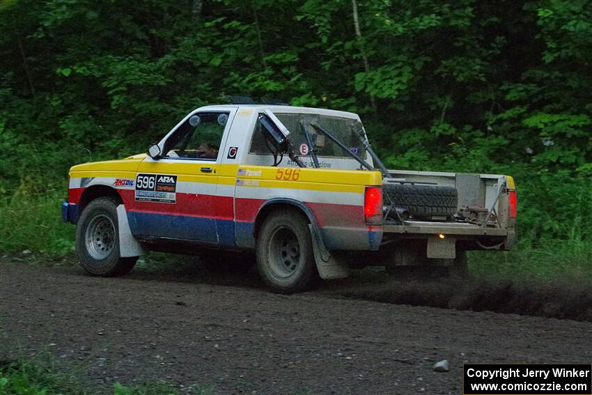Scott Parrott / Keegan Helwig Chevy S-10 on SS8, Refuge II.