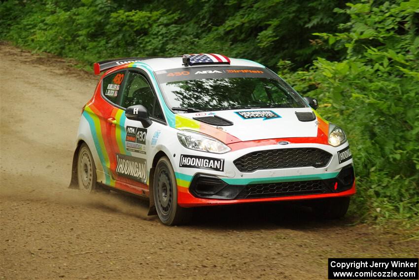 Lucy Block / Michelle Miller Ford Fiesta Rally3 on SS9, Height o' Land I.