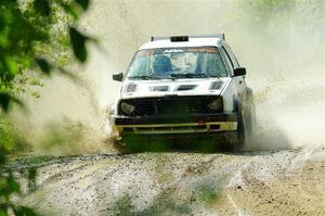 Micah Nickelson / Tyler Ptacek VW Golf on SS12, Height o' Land II.