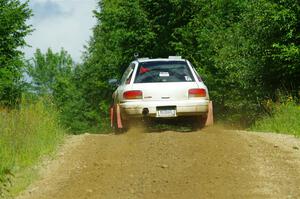 Aidan Hicks / John Hicks Subaru Impreza Wagon on SS12, Height o' Land II.