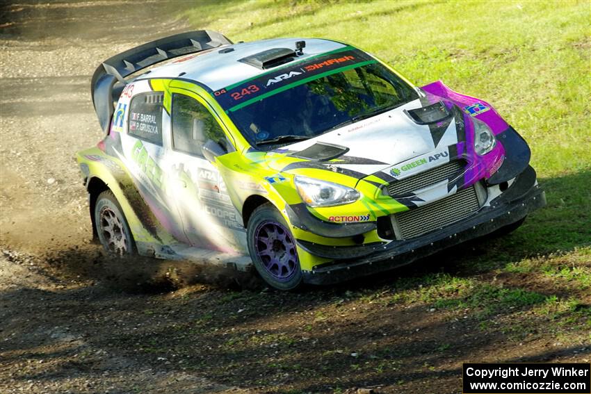 Patrick Gruszka / Florian Barral Mitsubishi Mirage RS on SS14, Soo Pass East I.