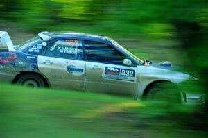 Mark Tabor / Kathryn Hansen Subaru WRX STi on SS16, Soo Pass East II.