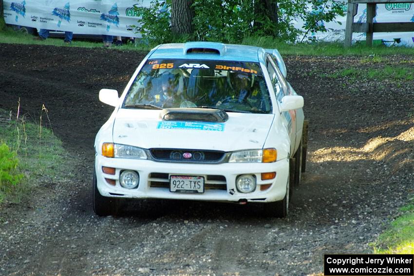 Tyler Matalas / Dustin Sharkozy Subaru Impreza LX on SS16, Soo Pass East II.