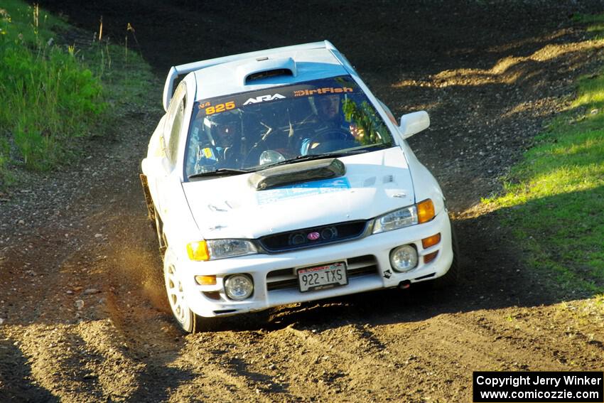 Tyler Matalas / Dustin Sharkozy Subaru Impreza LX on SS16, Soo Pass East II.