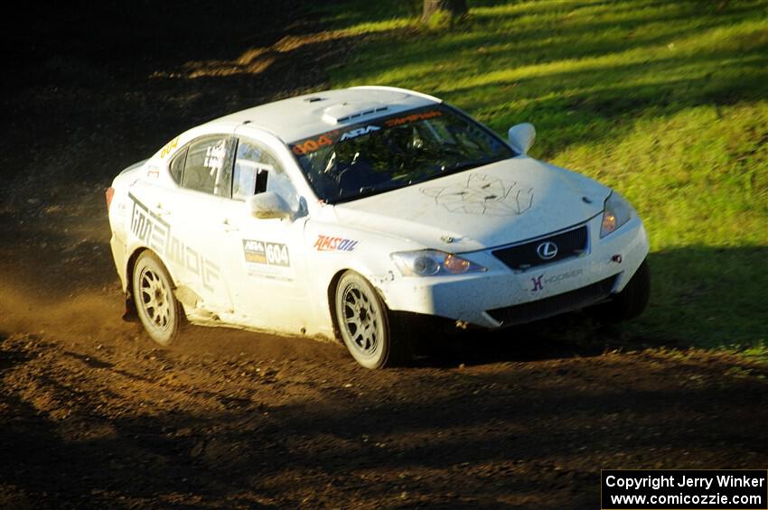 Nathan Odle / Elliot Odle Lexus IS250 on SS16, Soo Pass East II.