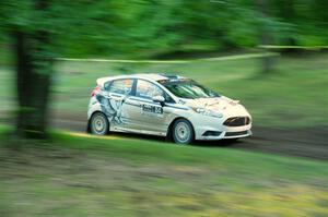 Nick Allen / Stefan Trajkov Ford Fiesta on SS16, Soo Pass East II.