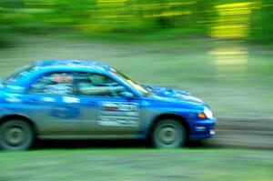 Kristen Tabor / Jan Tabor Subaru WRX on SS16, Soo Pass East II.