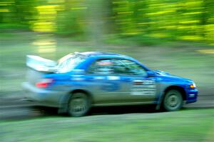 Kristen Tabor / Jan Tabor Subaru WRX on SS16, Soo Pass East II.