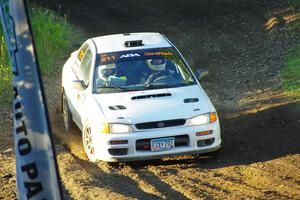 Jack Nelson / Isaac Zink Subaru Impreza on SS16, Soo Pass East II.