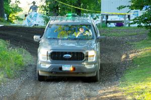 A Ford F-150 sweeps SS16, Soo Pass East II.
