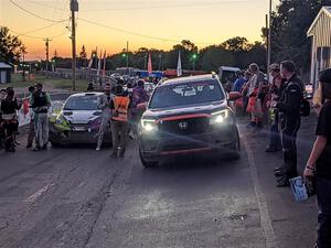 Chris Sladek / John Sharps Honda Passport after the event.