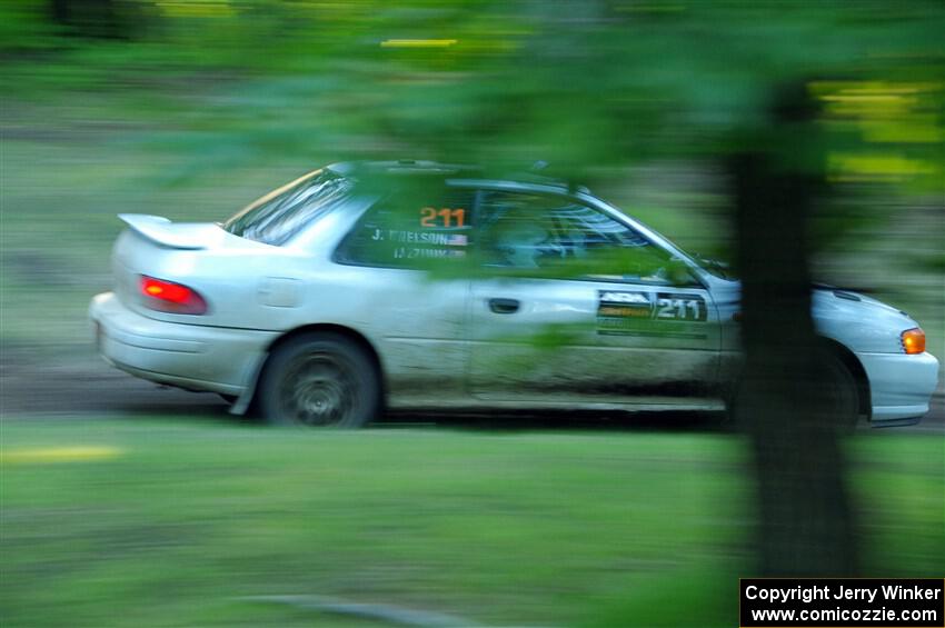 Jack Nelson / Isaac Zink Subaru Impreza on SS16, Soo Pass East II.