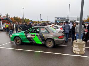 Jordan Locher / Tom Addison Subaru Impreza 2.5RS at parc expose.