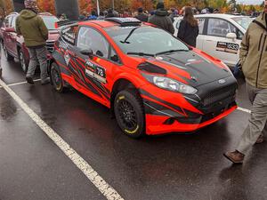 Dave Wallingford / Leanne Junnila Ford Fiesta R5 at parc expose.