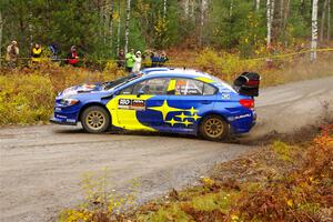 Brandon Semenuk / Keaton Williams Subaru WRX STi on SS1, Passmore North I.