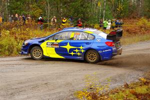 Brandon Semenuk / Keaton Williams Subaru WRX STi on SS1, Passmore North I.