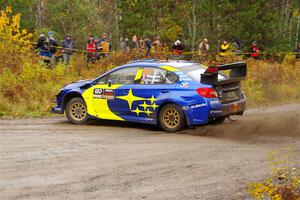 Brandon Semenuk / Keaton Williams Subaru WRX STi on SS1, Passmore North I.