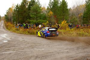 Brandon Semenuk / Keaton Williams Subaru WRX STi on SS1, Passmore North I.