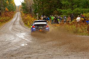 Brandon Semenuk / Keaton Williams Subaru WRX STi on SS1, Passmore North I.