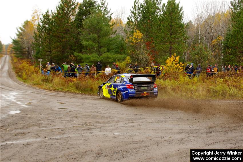 Brandon Semenuk / Keaton Williams Subaru WRX STi on SS1, Passmore North I.