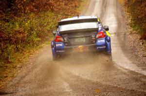 Brandon Semenuk / Keaton Williams Subaru WRX STi on SS1, Passmore North I.