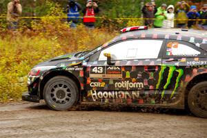 Ken Block / Alex Gelsomino Hyundai i20 WRC on SS1, Passmore North I.