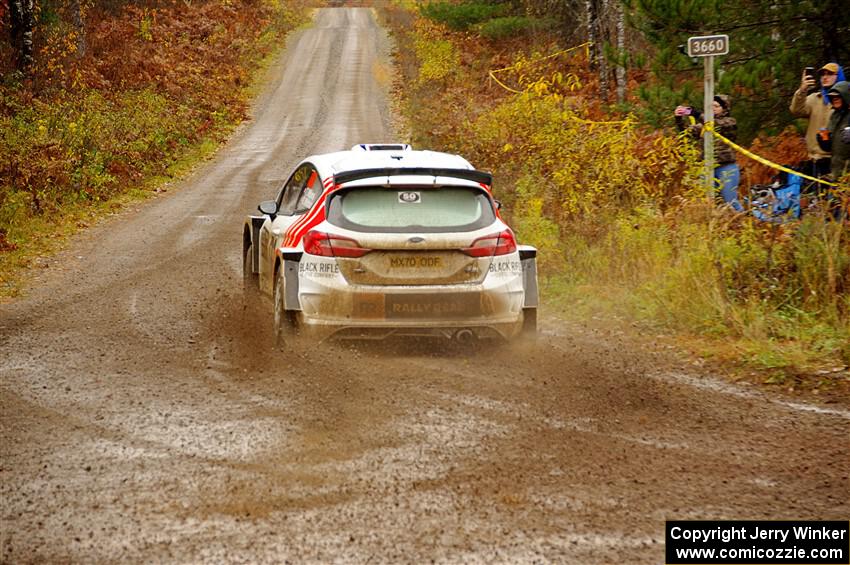 Tom Williams / Ross Whittock Ford Fiesta Rally2 on SS1, Passmore North I.