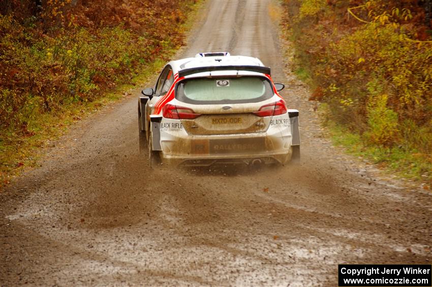 Tom Williams / Ross Whittock Ford Fiesta Rally2 on SS1, Passmore North I.
