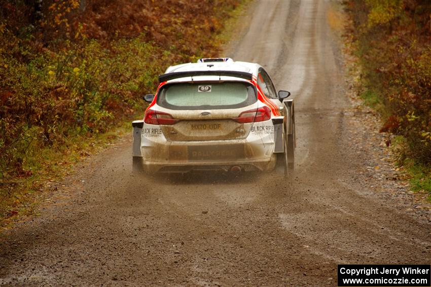 Tom Williams / Ross Whittock Ford Fiesta Rally2 on SS1, Passmore North I.