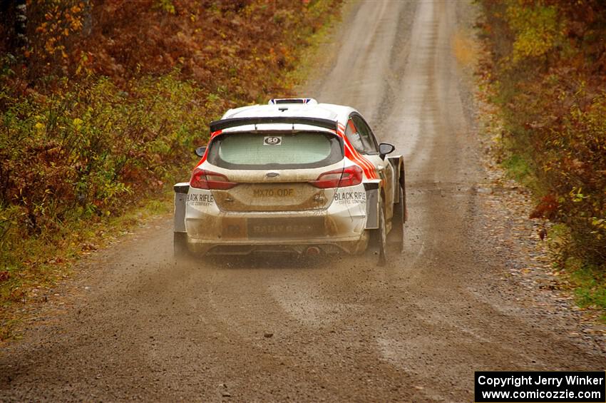 Tom Williams / Ross Whittock Ford Fiesta Rally2 on SS1, Passmore North I.