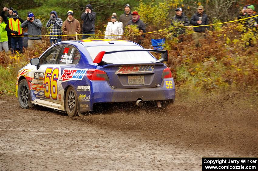 Jeff Seehorn / Aris Mantopoulos Subaru WRX STi on SS1, Passmore North I.