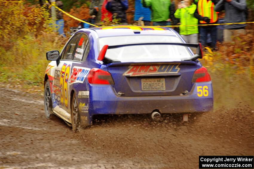 Jeff Seehorn / Aris Mantopoulos Subaru WRX STi on SS1, Passmore North I.