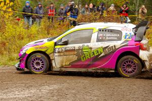 Patrick Gruszka / Florian Barral Mitsubishi Mirage RS on SS1, Passmore North I.