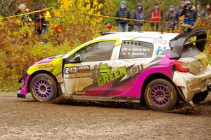 Patrick Gruszka / Florian Barral Mitsubishi Mirage RS on SS1, Passmore North I.